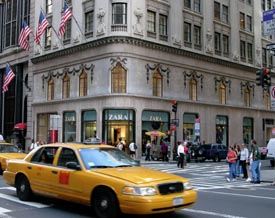 Zara arrives in New York's 5th Avenue