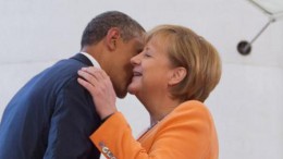 US President Obama in Germany.
