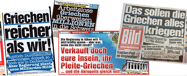 Covers from Bild Zeitung