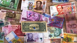 Different currencies' bank notes