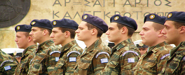 Greek soldiers