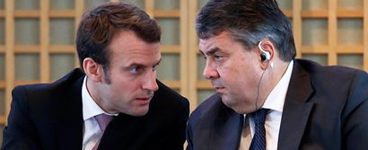 Macron and Gabriel