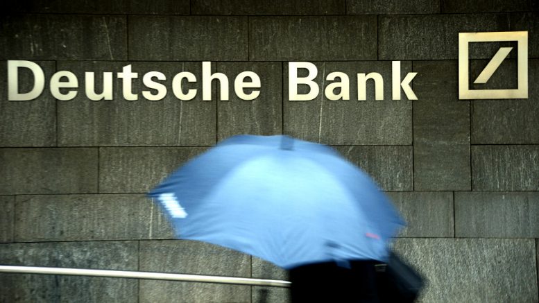 Deutsche Bank's operations in the US are a disastrous situation