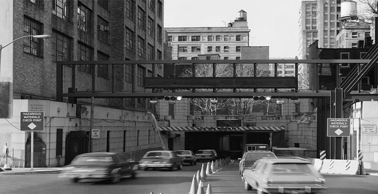 Holland tunnel entrance at NY