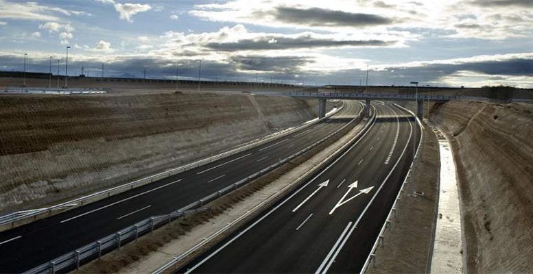 Madrid radial highways