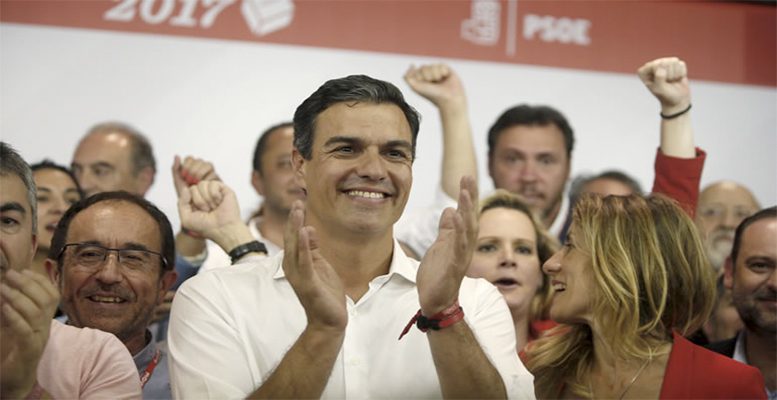 Pedro Sánchez victory