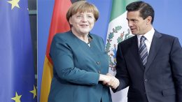 Angela Merkel visiting Latin America