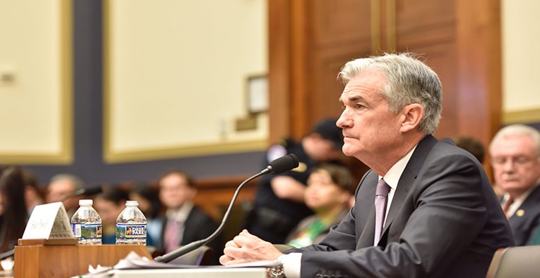 Jerome Powell delivered an upbeat appraisal of the US economy