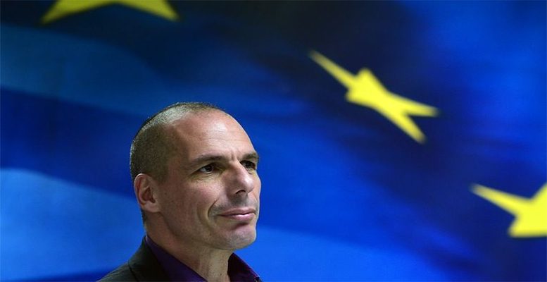 Former Greek finance minister Yanis Varoufakis at the Ifo Institute