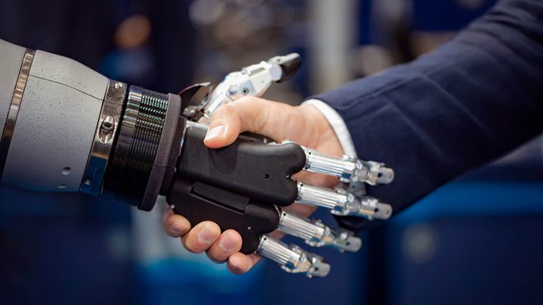 Robot shaking hand with man 1024x512 1