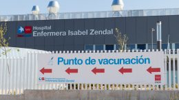 The hospital Isabel Zendal, one of the main vaccination centres in Madrid