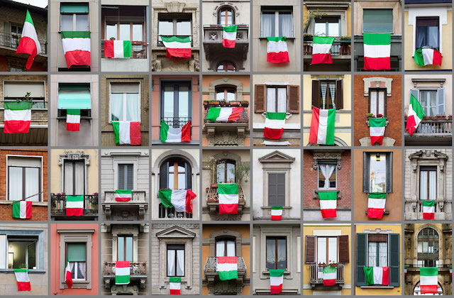 Italia fachadas
