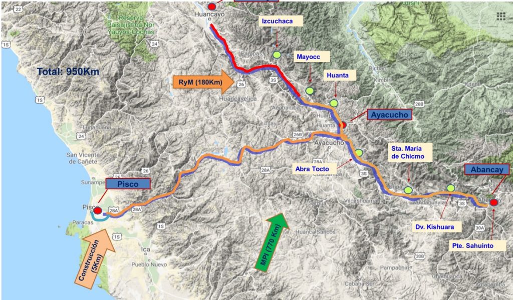 Sacyr and OHLA among shortlisted bidders in tender for toll road concession in Peru with €950m investment - Vimarsana News