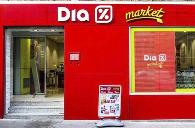 DIA's capital reduction leaves share capital at €290.29 million, divided into 58,058,898 shares worth €5 each dia fachada