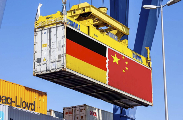 German exports accelerate by 0.1% compared to previous month, exceeding expectations of 0.5% decline Alemania China
