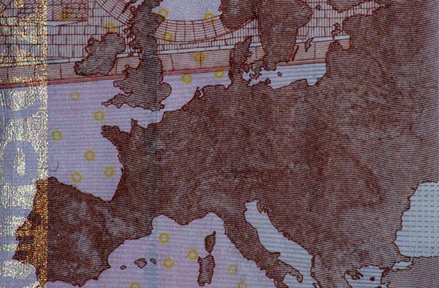 Sentix investor confidence index for December shows stabilisation of sentiment in Eurozone eurozona mapa billete 1