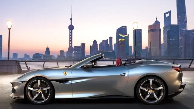 First 100% electric Ferrari unveiled, milestone in company's electrification strategy Ferrari PortofinoM 2