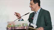 PP (53 seats) almost doubles PSOE (28 seats) in the Andalusian elections Juanma Moreno (PP Andalucía)