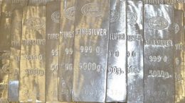 Silver price plummets Plata