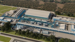 Moeve's Green Hydrogen Plant in Huelva. (Moeve Rendering).